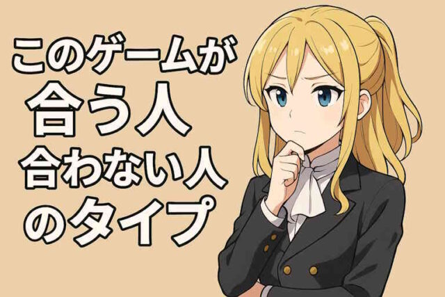 このゲームが合う人/合わない人という段落用のサムネイル画像
